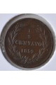 1/2 Centavo  - 1843