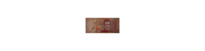 Billetes 50000 Bolívares